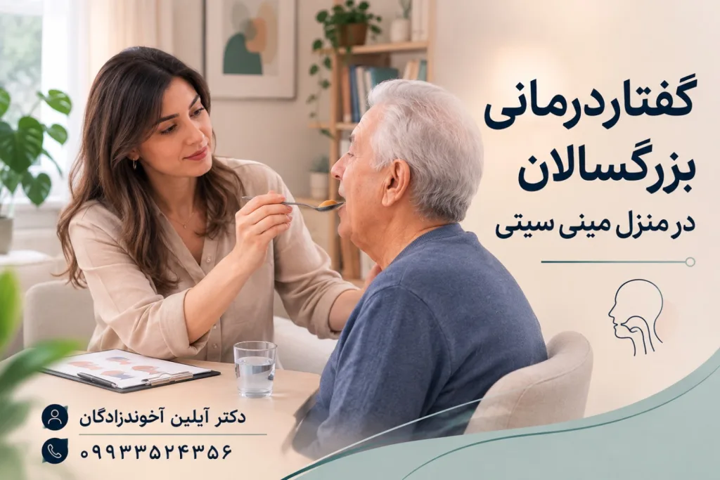 گفتاردرمانی بزرگسالان در منزل مینی سیتی